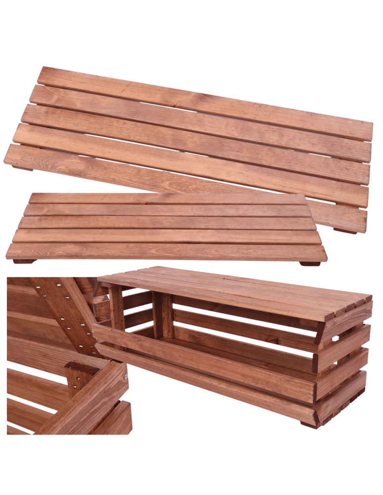 Na kółkach – skrzynie do owoców i warzyw RAWA - Wieko dekiel pokrywa pokrywka osłona do skrzyni na warzywa owoce RAWA 77cm - product b2b.wamar.biz 1