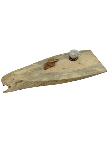 Okorowany Plaster Sosny 112x40 cm/ gr.5,5 cm/ Szlifowany Unikat 150822