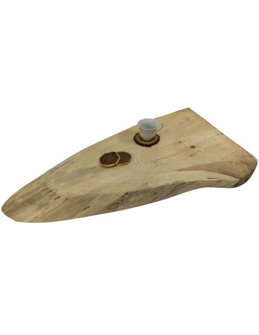 Okorowany Plaster Sosny 99x40 cm/ gr.6 cm/ Szlifowany Unikat 153327