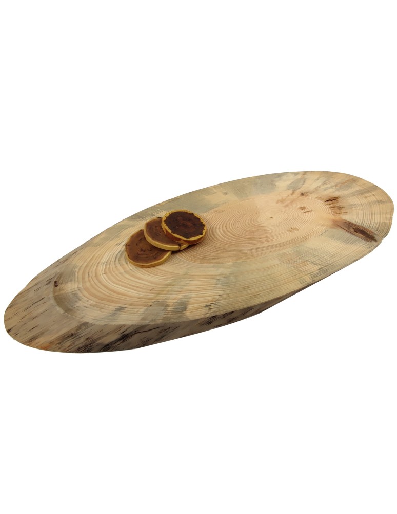 Plastry Drewna - Okorowany Plaster Sosny 75x28 cm/ gr.4 cm/ Szlifowany Unikat 153857 - product b2b.wamar.biz 1