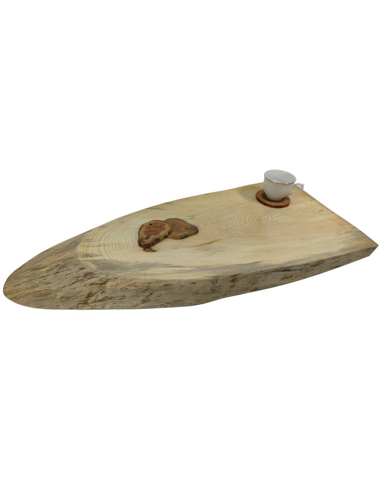 Plastry Drewna - Okorowany Plaster Sosny 101x41 cm/ gr.5,5 cm/ Szlifowany Unikat 154242 - product b2b.wamar.biz 1