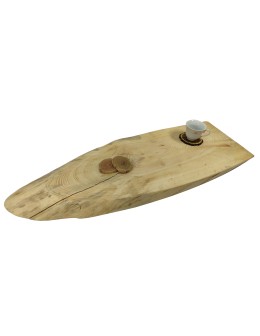 Okorowany Plaster Sosny 105x36 cm/ gr.5 cm/ Szlifowany Unikat 160006