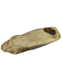 Okorowany Plaster Sosny 86x26 cm/ gr.5 cm/ Szlifowany Unikat 160029