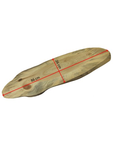 Okorowany Plaster Sosny 86x26 cm/ gr.5 cm/ Szlifowany Unikat 160029 - produkt 2