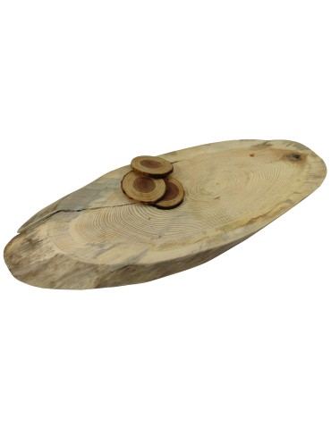 Okorowany Plaster Sosny 85x31 cm/ gr.4,5 cm/ Szlifowany Unikat 160303