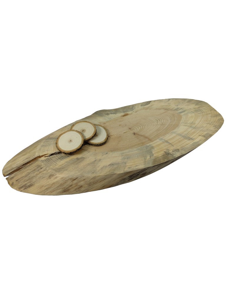 Plastry Drewna - Okorowany Plaster Sosny 85x25 cm/ gr.4,5 cm/ Szlifowany Unikat 160922 - product b2b.wamar.biz 1