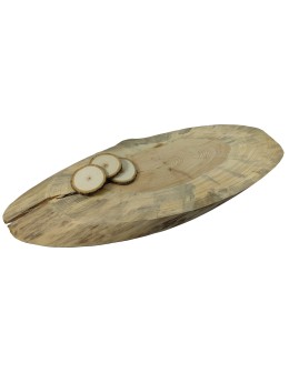 Okorowany Plaster Sosny 85x25 cm/ gr.4,5 cm/ Szlifowany Unikat 160922