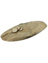 Okorowany Plaster Sosny 85x25 cm/ gr.4,5 cm/ Szlifowany Unikat 160922