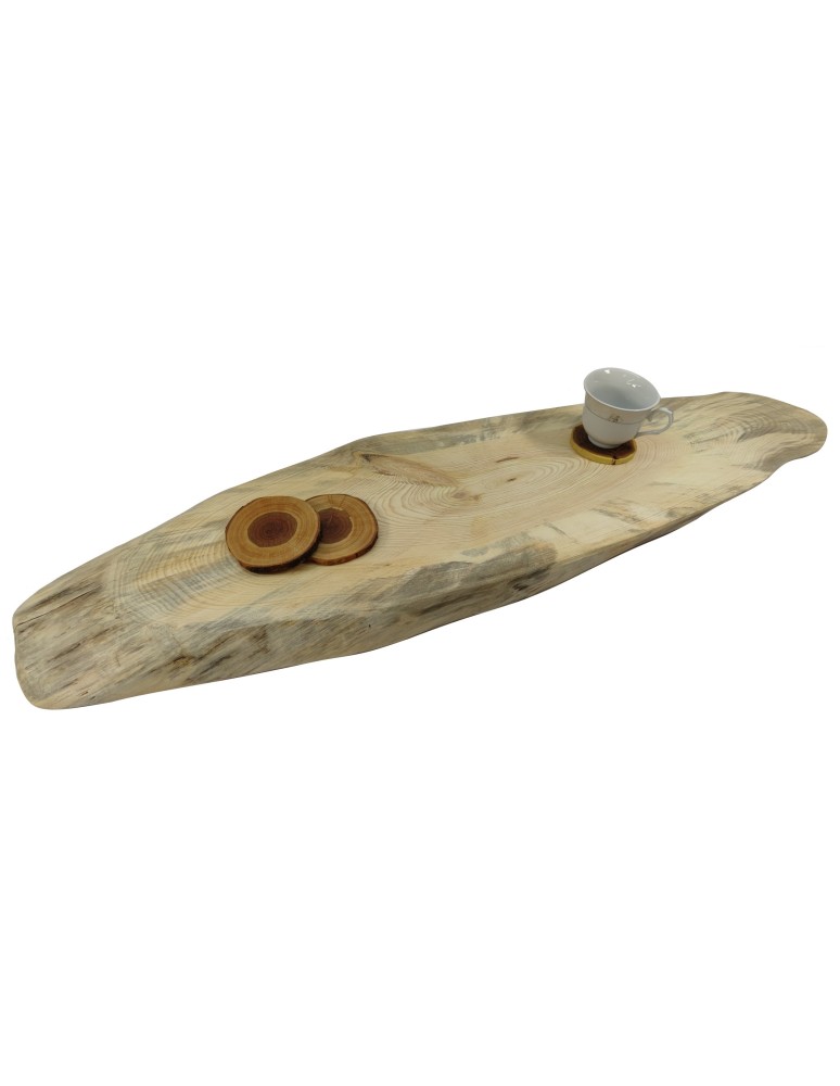 Plastry Drewna - Okorowany Plaster Sosny 105x28 cm/ gr.5 cm/ Szlifowany Unikat 161031 - produkt b2b.wamar.biz 1