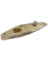Okorowany Plaster Sosny 105x28 cm/ gr.5 cm/ Szlifowany Unikat 161031
