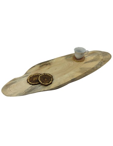 Okorowany Plaster Sosny 99x29 cm/ gr.5 cm/ Szlifowany Unikat 161419