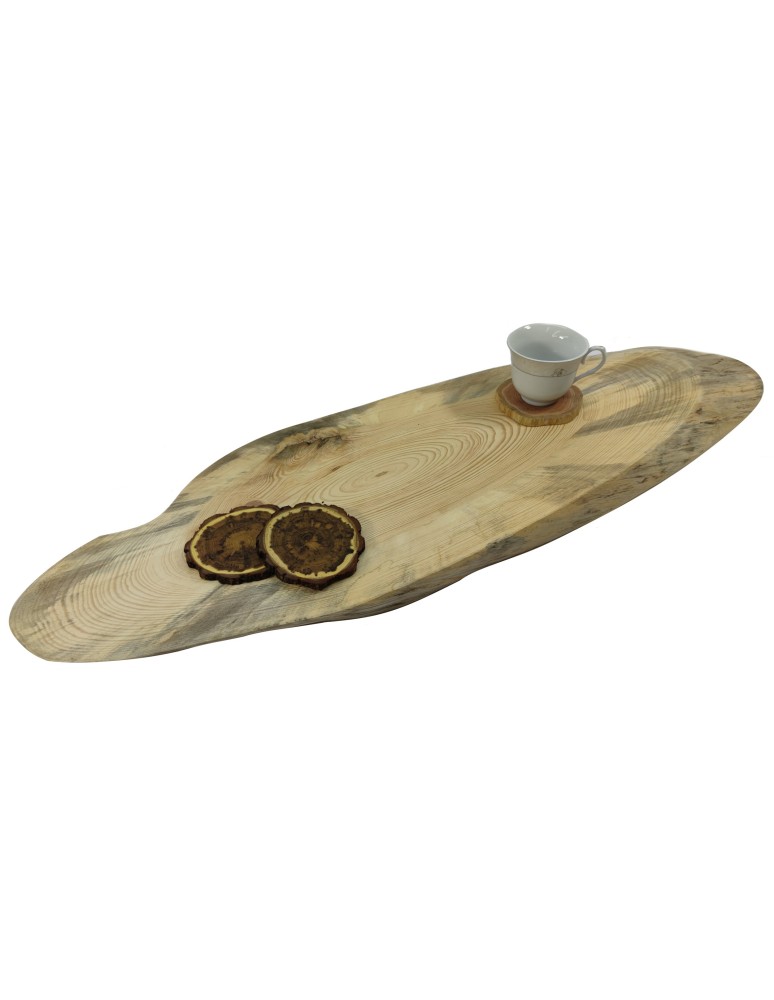 Plastry Drewna - Okorowany Plaster Sosny 99x29 cm/ gr.5 cm/ Szlifowany Unikat 161419 - product b2b.wamar.biz 1