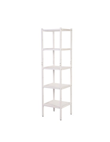 Bukowy regał łazienkowy RLB /Tarni/ 5 półek - Biały - product 2