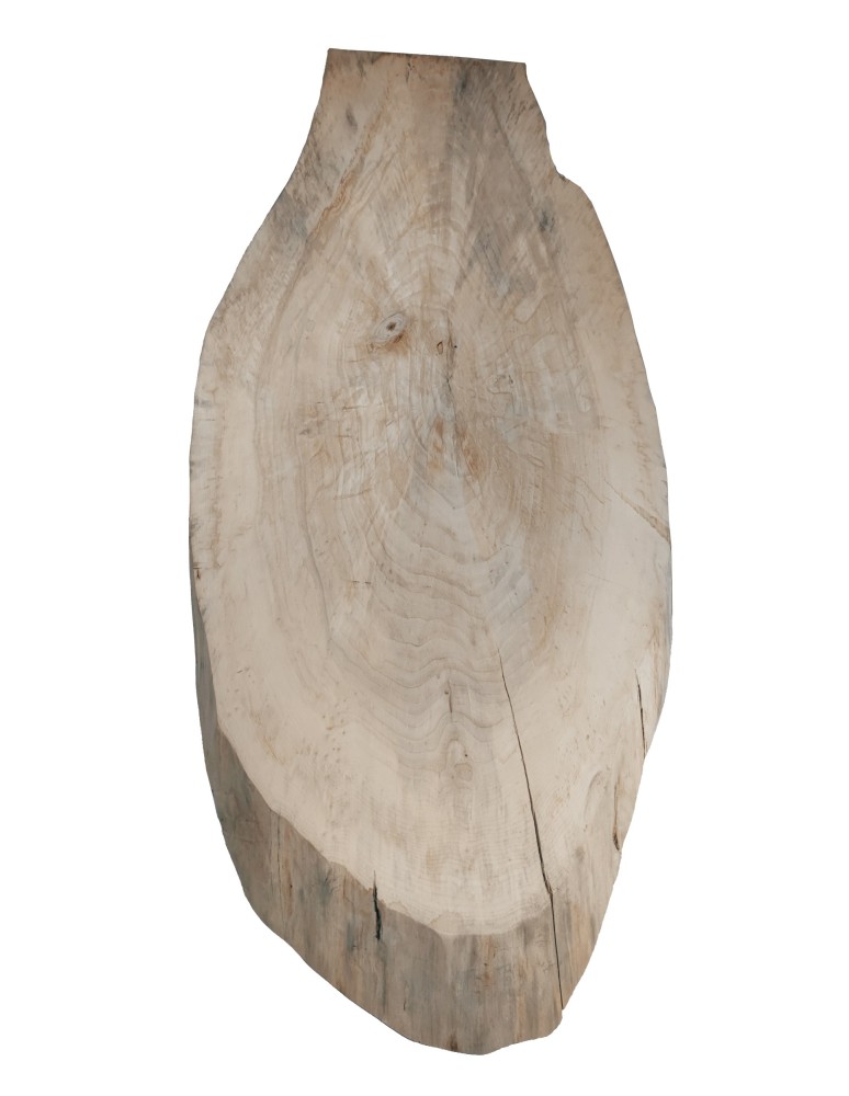 Plastry Drewna - Okorowany Plaster Topoli 142x57 cm/ gr. 4 cm/ Szlifowany Unikat 132944 - product b2b.wamar.biz 2