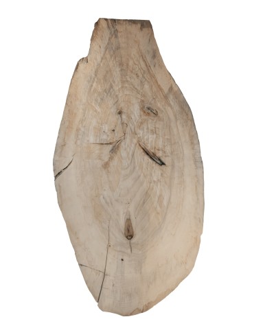 Plastry Drewna - Okorowany Plaster Topoli 142x57 cm/ gr. 4 cm/ Szlifowany Unikat 132944 - product 3