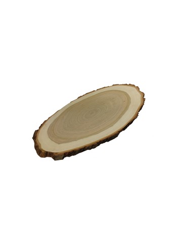 Plastry Drewna - Plaster Czeremchy 35-40 cm/ gr. 1,5 cm/ Szlifowany z Korą - produkt 4