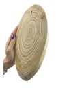 Okorowany Plaster Modrzewia 30-35 cm/ gr. 2 cm/ Szlifowany