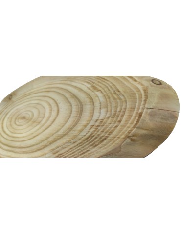 Plastry Drewna - Okorowany Plaster Modrzewia 30-35 cm/ gr. 2 cm/ Szlifowany - product 5