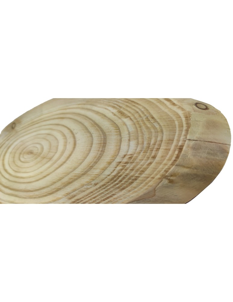 Plastry Drewna - Okorowany Plaster Modrzewia 30-35 cm/ gr. 2 cm/ Szlifowany - product b2b.wamar.biz 5