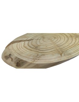 Okorowany Plaster Modrzewia 35-40 cm/ gr. 2 cm/ Szlifowany - produkt 2