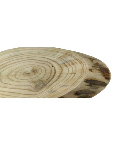 Plastry Drewna - Okorowany Plaster Modrzewia 35-40 cm/ gr. 2 cm/ Szlifowany - product 5