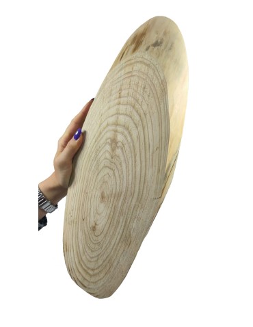 Okorowany Plaster Modrzewia 40-45 cm/ gr. 2 cm/ Szlifowany