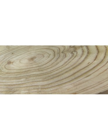 Plastry Drewna - Okorowany Plaster Modrzewia 40-45 cm/ gr. 2 cm/ Szlifowany - product 5