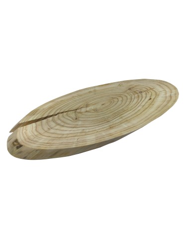 Plastry Drewna - Okorowany Plaster Modrzewia 40-45 cm/ gr. 2 cm/ Szlifowany - product 6