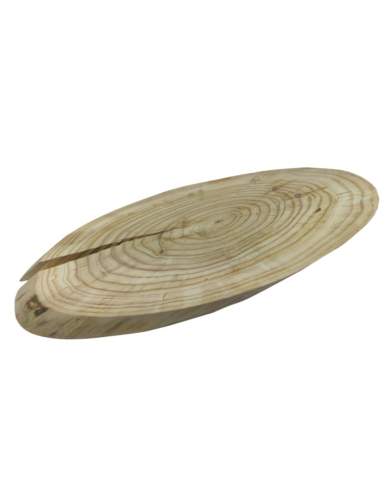 Plastry Drewna - Okorowany Plaster Modrzewia 40-45 cm/ gr. 2 cm/ Szlifowany - product b2b.wamar.biz 6