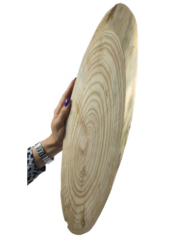 Okorowany Plaster Modrzewia 45-50 cm/ gr. 2 cm/ Szlifowany