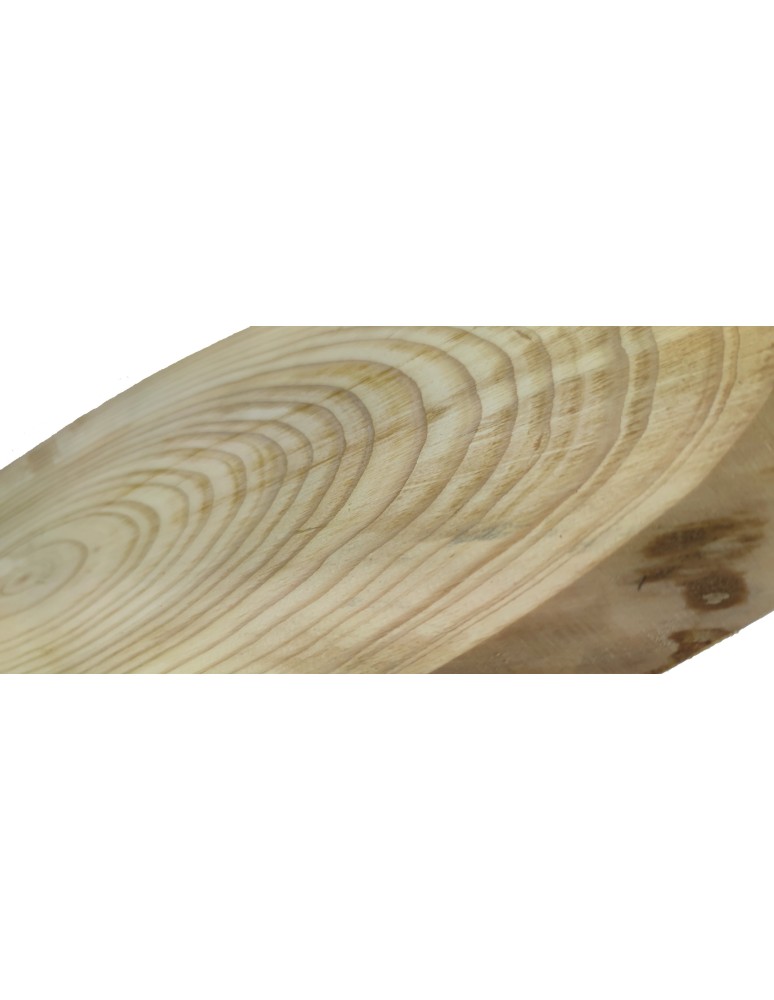 Plastry Drewna - Okorowany Plaster Modrzewia 50-55 cm/ gr. 2 cm/ Szlifowany - produkt b2b.wamar.biz 6