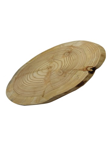 Plastry Drewna - Okorowany Plaster Modrzewia 30-35 cm/ gr. 1,5 cm/ Szlifowany - product 3