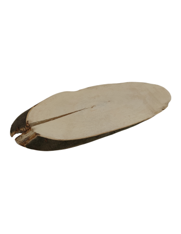 Plastry Drewna - Okorowany Plaster Bukowy 40-45 cm/ gr. 2 cm/ Szlifowany - produkt 9