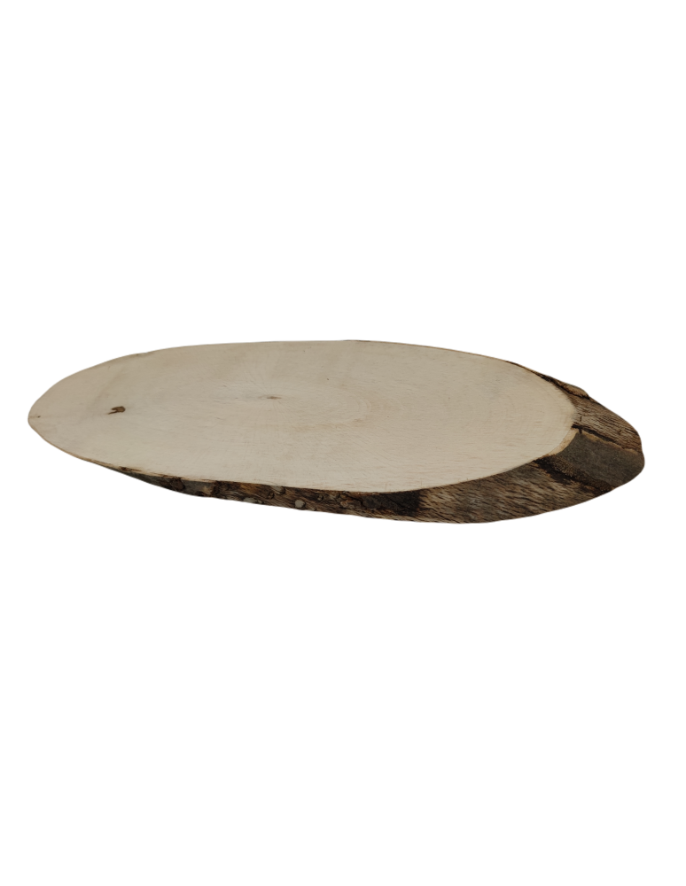 Plastry Drewna - Okorowany Plaster Bukowy 40-45 cm/ gr. 4 cm/ Szlifowany - product b2b.wamar.biz 1