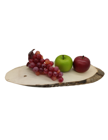 Plastry Drewna - Okorowany Plaster Bukowy 50-55 cm/ gr. 2 cm/ Szlifowany - product 3