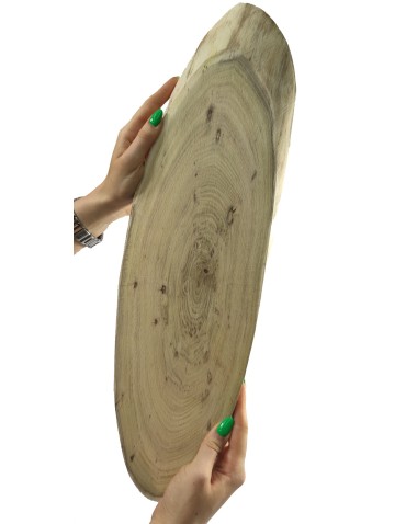 Okorowany Plaster Akacji 45-50 cm/ gr. 2,5 cm/ Szlifowany