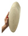 Okorowany Plaster Dębu 25-30 cm/ gr. 2 cm/ Szlifowany
