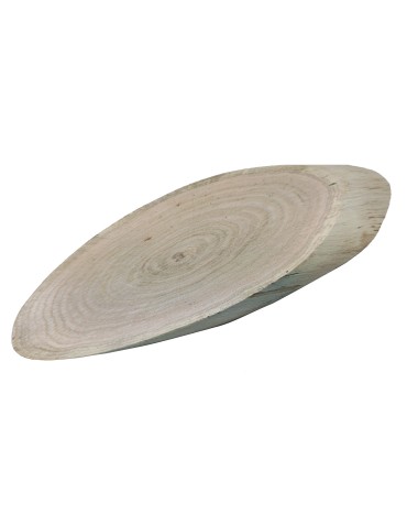 Plastry Drewna - Okorowany Plaster Dębu 25-30 cm/ gr. 2 cm/ Szlifowany - product 4