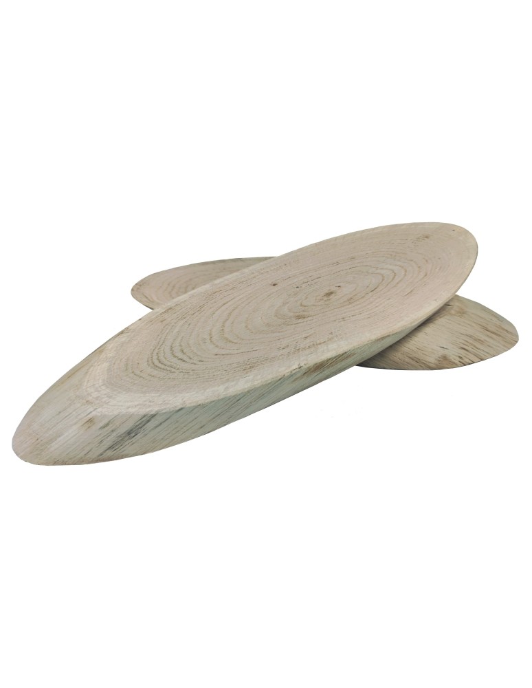 Plastry Drewna - Okorowany Plaster Dębu 30-35 cm/ gr. 2 cm/ Szlifowany - product b2b.wamar.biz 2