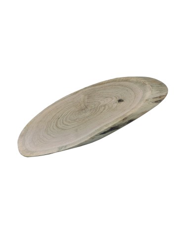 Plastry Drewna - Okorowany Plaster Dębu 35-40 cm/ gr. 2 cm/ Szlifowany - product 4