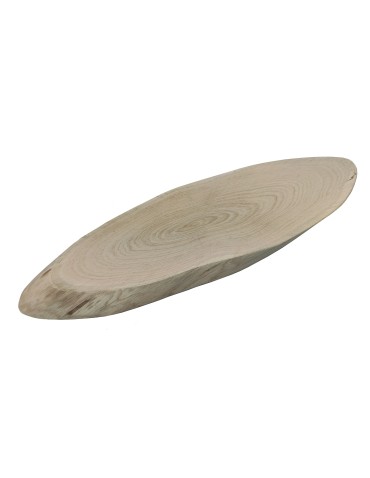 Plastry Drewna - Okorowany Plaster Dębu 40-45 cm/ gr. 2 cm/ Szlifowany - product 3