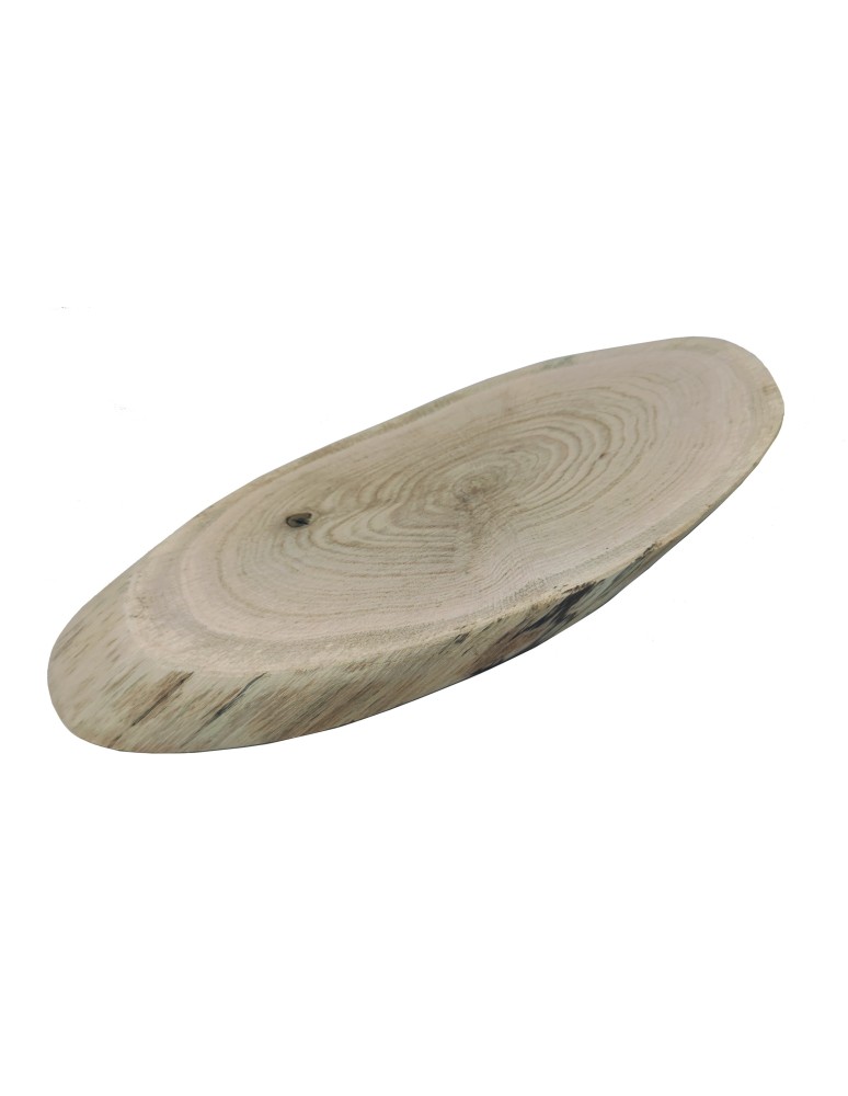 Plastry Drewna - Okorowany Plaster Dębu 35-40 cm/ gr. 2 cm/ Szlifowany - produkt b2b.wamar.biz 2