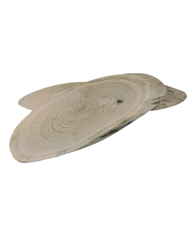 Plastry Drewna - Okorowany Plaster Dębu 35-40 cm/ gr. 2 cm/ Szlifowany - produkt 3