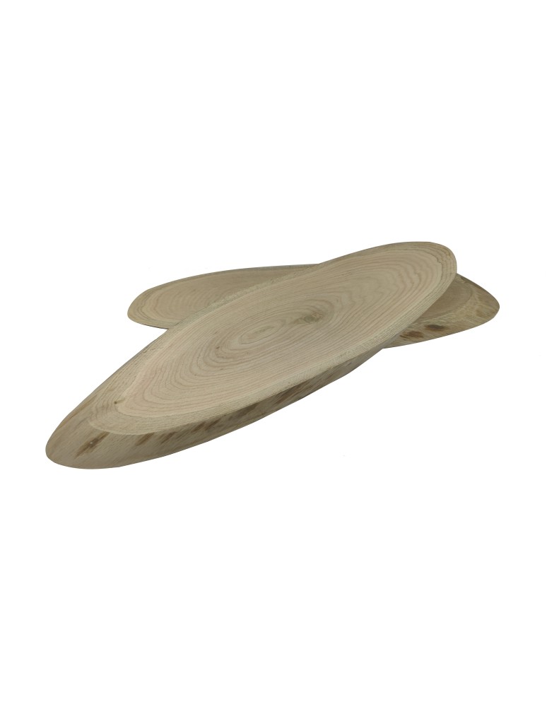 Plastry Drewna - Okorowany Plaster Dębu 50-55 cm/ gr. 2 cm/ Szlifowany - product b2b.wamar.biz 3