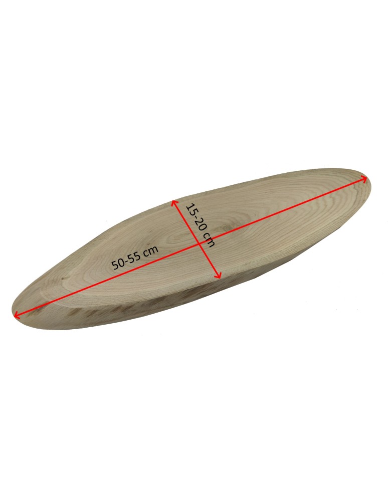 Plastry Drewna - Okorowany Plaster Dębu 50-55 cm/ gr. 2 cm/ Szlifowany - product b2b.wamar.biz 5