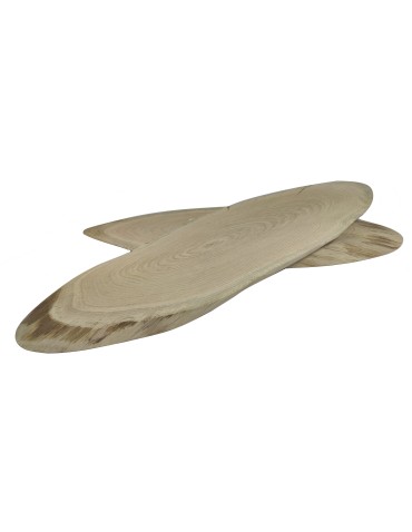 Plastry Drewna - Okorowany Plaster Dębu 55-60 cm/ gr. 2 cm/ Szlifowany - produkt 5