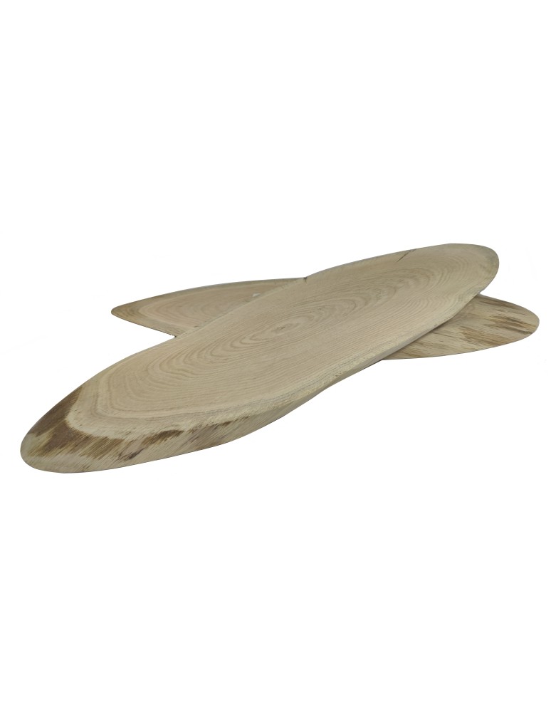 Plastry Drewna - Okorowany Plaster Dębu 55-60 cm/ gr. 2 cm/ Szlifowany - produkt b2b.wamar.biz 5