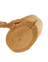 Okorowany Plaster Dębu 40-45 cm/ gr. 5 cm/ Szlifowany