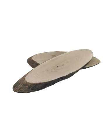 Plaster Dębu 40-45 cm/ gr. 2 cm/ Szlifowany z Korą - product 2