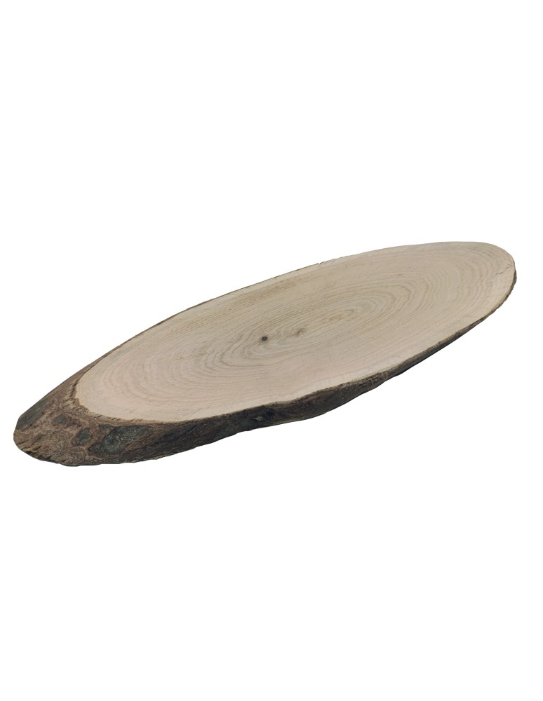 Plastry Drewna - Plaster Dębu 40-45 cm/ gr. 2 cm/ Szlifowany z Korą - produkt b2b.wamar.biz 6